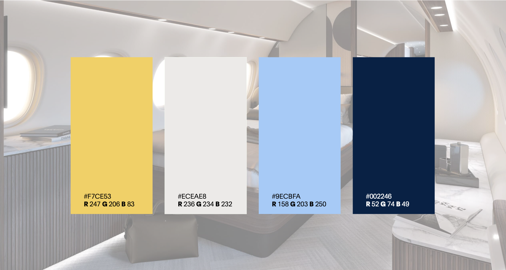 Palette de couleurs Simply Jet